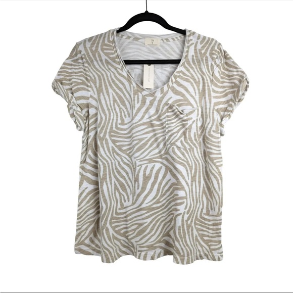 T.LA Anthropologie tee - Picture 1 of 5